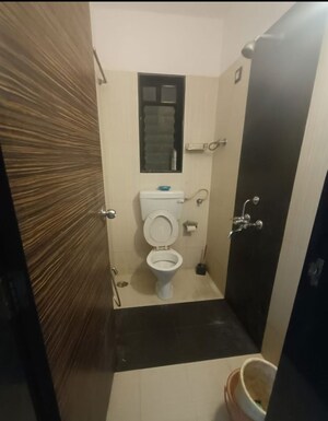 Bathroom in 1 BHK Apartment at Dedhia Platinum Lawns, Ghodbunder Road – for Sale