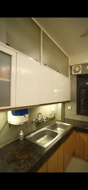 Kitchen in 3 BHK Builder Floor at Sushant Lok ii – for Sale