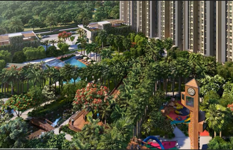 Garden, raymond-ten-x-habitat 2 Bedroom 515 Sq.Ft. Apartment In Pokhran Road No Two Thane 10608053