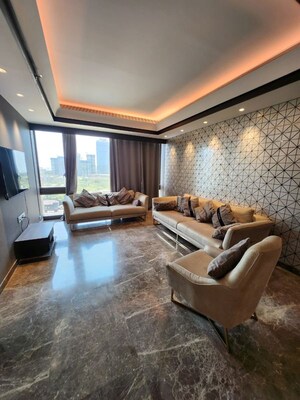 Living Room in 3 BHK Apartment at Piramal Mahalaxmi, Mahalaxmi – for Rent