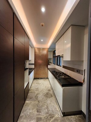 Kitchen in 3 BHK Apartment at Piramal Mahalaxmi, Mahalaxmi – for Rent