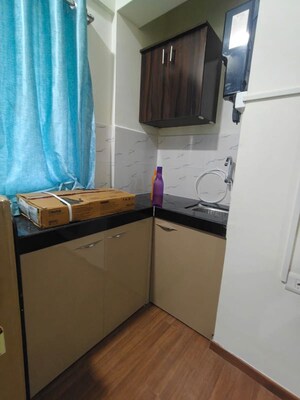Kitchen in Studio Apartment at Purva Silversands, Mundhwa – for Rent