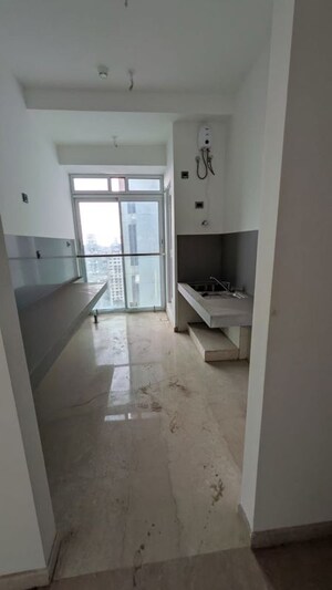 Bathroom in 3 BHK Apartment at Adani Ten BKC, Bandra East – for Rent