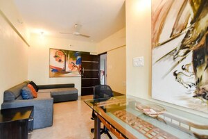 Kitchen in 2 BHK Apartment at Adani Ten BKC, Bandra East – for Rent