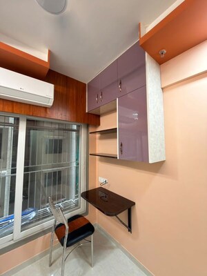 Kitchen in 2 BHK Apartment at Adani Ten BKC, Bandra East – for Rent