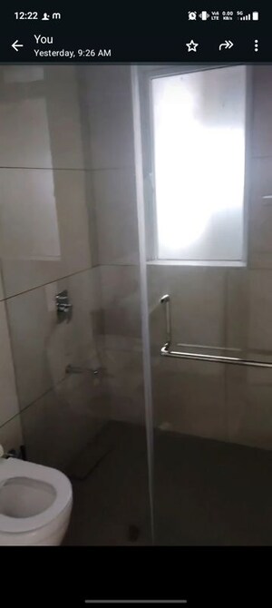 Bathroom in 3 BHK Apartment at Twin Towers, Prabhadevi – for Rent