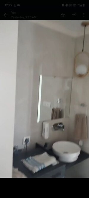 Bathroom in 3 BHK Apartment at Twin Towers, Prabhadevi – for Rent