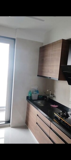 Kitchen in 3 BHK Apartment at Twin Towers, Prabhadevi – for Rent