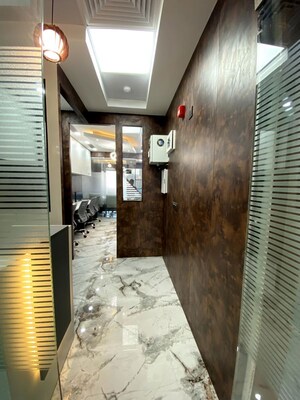 Bathroom in  Office Space at Alphathum, Sector 90 – for Rent