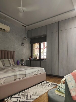 Bedroom in 4 BHK Builder Floor at East Of Kailash – for Sale