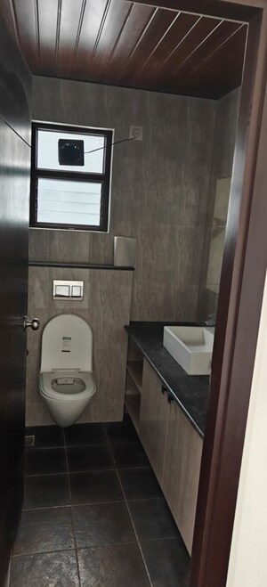 Bathroom in 4 BHK Villa at NVT Stopping By The Woods, Budigere – for Rent