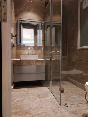 Bathroom in 3 BHK Builder Floor at Greater Kailash – for Sale
