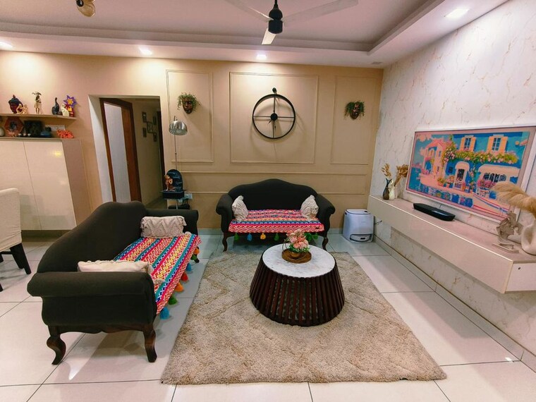 Living Room, assetz-homes-marq-phase-1 2 Bedroom 1223 Sq.Ft. Apartment In Kannamangala Bangalore 10608109