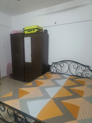 Bedroom in 2 BHK Apartment at Manav Silver Skyscapes, Wakad – for Rent