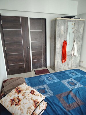 Bedroom in 2 BHK Apartment at Shree Nidhi, Lohgaon – for Rent
