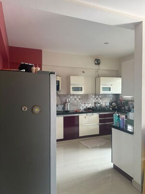 Kitchen in 2 BHK Apartment at Nine Nines Swara Apartment, Kondapur – for Rent