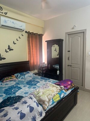 Bedroom in 2 BHK Apartment at Nine Nines Swara Apartment, Kondapur – for Rent
