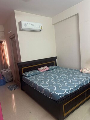 Bedroom in 2 BHK Apartment at Nine Nines Swara Apartment, Kondapur – for Rent
