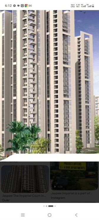 3.5 BHK + Servant Room Apartment For Rent in Jaypee Imperial Court in Sector 128, Noida