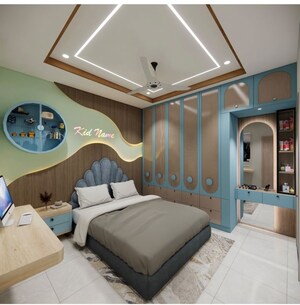Bedroom in 4 BHK Apartment at Brigade Enclave, Erragadda – for Sale