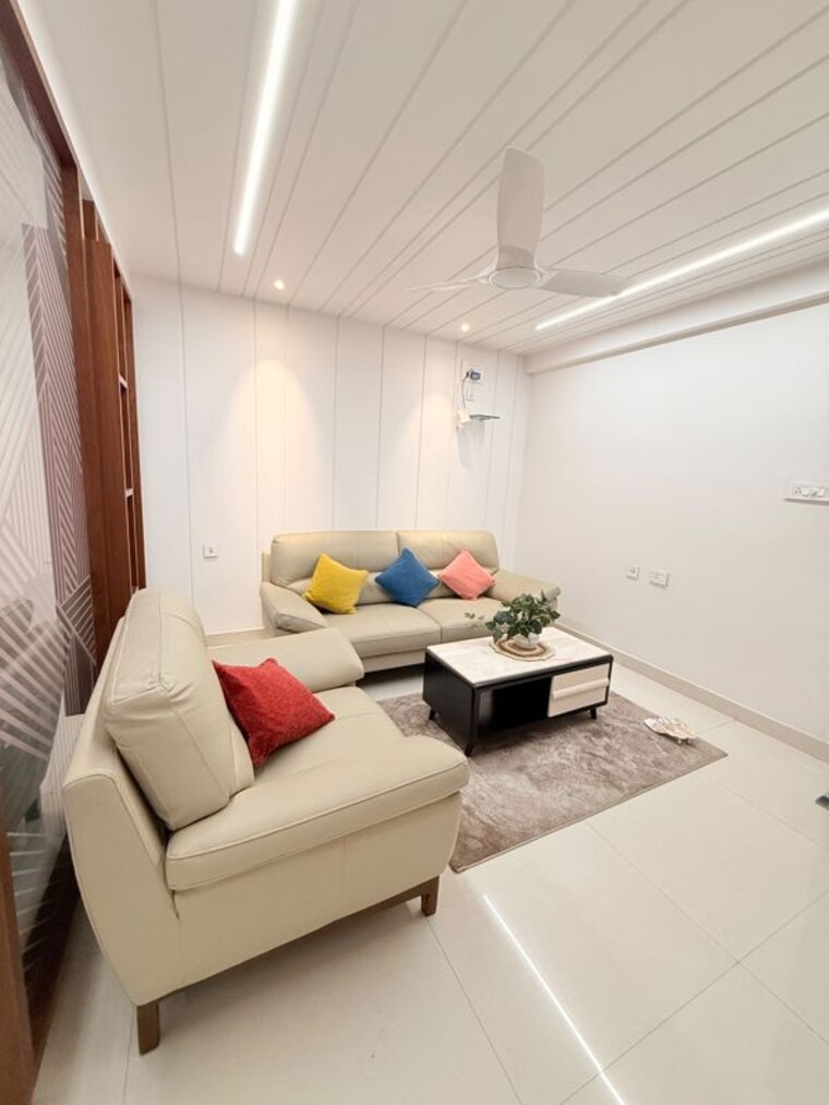 Living Room, koncept-ambience-the-botanika-empress 4 Bedroom 4012 Sq.Ft. Apartment In Gachibowli Hyderabad 10608221