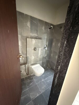 Bathroom in 3 BHK Apartment at Marathon Monte South, Byculla West – for Rent