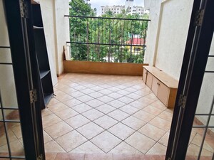Balcony in 2 BHK Apartment at West End River View, Aundh – for Rent