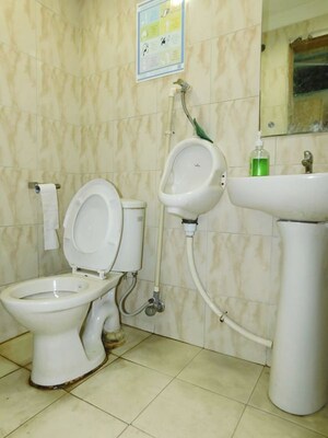 Bathroom in  Office Space at Bhikaji Cama Place – for Rent