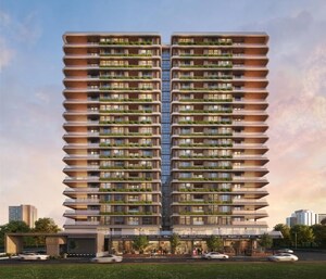  Shop – Exterior View View at Unique Twins Tower CHS, Kharghar Sector 20 - for Sale