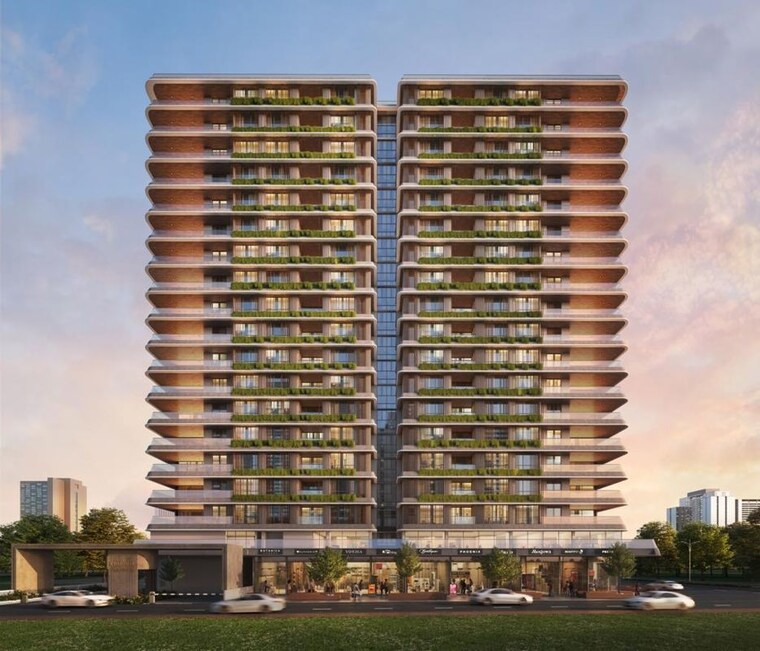 Exterior View, unique-twins-tower-chs Commercial Shop 5000 Sq.Ft. In Kharghar Sector 20 Navi Mumbai 10606986