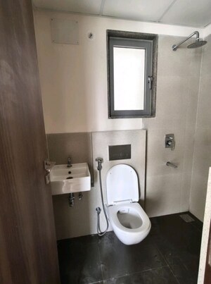 Bathroom in 2 BHK Apartment at Piramal Vaikunth, Balkum Pada – for Rent