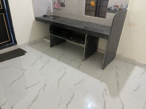 Kitchen in 1 RK Apartment at Rakshak Nagar Gold, Kharadi – for Rent