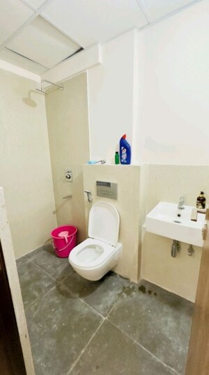 Bathroom in 1 BHK Apartment at Piramal Vaikunth, Balkum Pada – for Rent