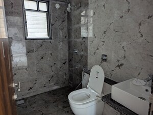 Bathroom in 3 BHK Apartment at Purva Silversands, Mundhwa – for Rent