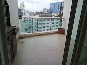 Balcony in 3 BHK Apartment at Primespace The Address, Aundh – for Rent