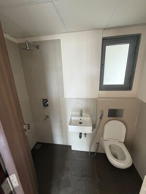 Bathroom in 1 BHK Apartment at Piramal Vaikunth Cluster 2, Balkum Pada – for Rent