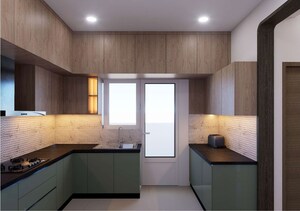 Kitchen in 3 BHK Apartment at Sumadhura The Olympus, Nanakramguda – for Rent