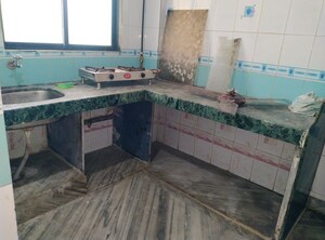 Kitchen in 1 BHK Apartment at Himpushpa Chs, Airoli Sector 20 – for Rent