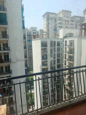 Balcony in 3 BHK Apartment at Antriksh Golf View, Sector 78 – for Rent