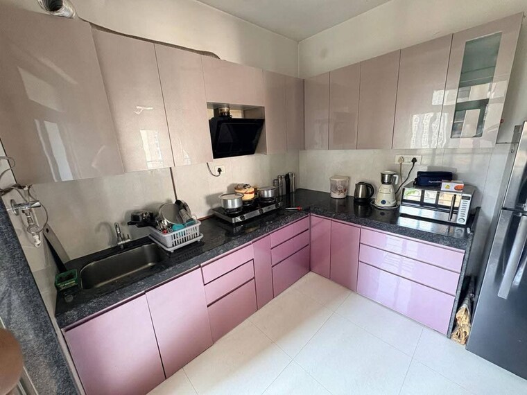 Kitchen, piramal-vaikunth 3 Bedroom 930 Sq.Ft. Apartment In Balkum Pada Thane 10608377
