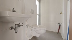 Bathroom in 1.5 BHK Apartment at Godrej Emerald, Ghodbunder Road – for Rent