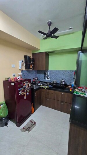 Kitchen in 1 BHK Apartment at Lodha Crown Quality Homes, Majiwada – for Rent