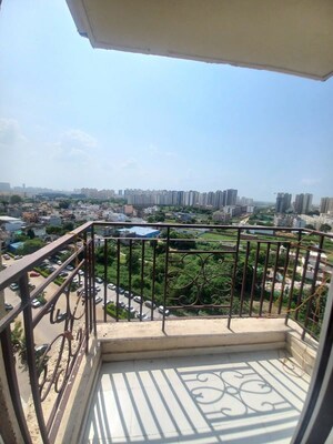 Balcony in 2 BHK Apartment at Signature Global The Millennia, Sector 37d – for Rent