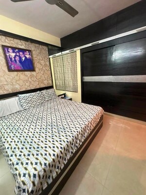 Bedroom in 2 BHK Apartment at Mahavir Kalpavruksha, Ghodbunder Road – for Sale