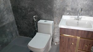 Bathroom in 3 BHK Builder Floor at Ansal Sushant Residency, Sushant Lok Iii – for Sale