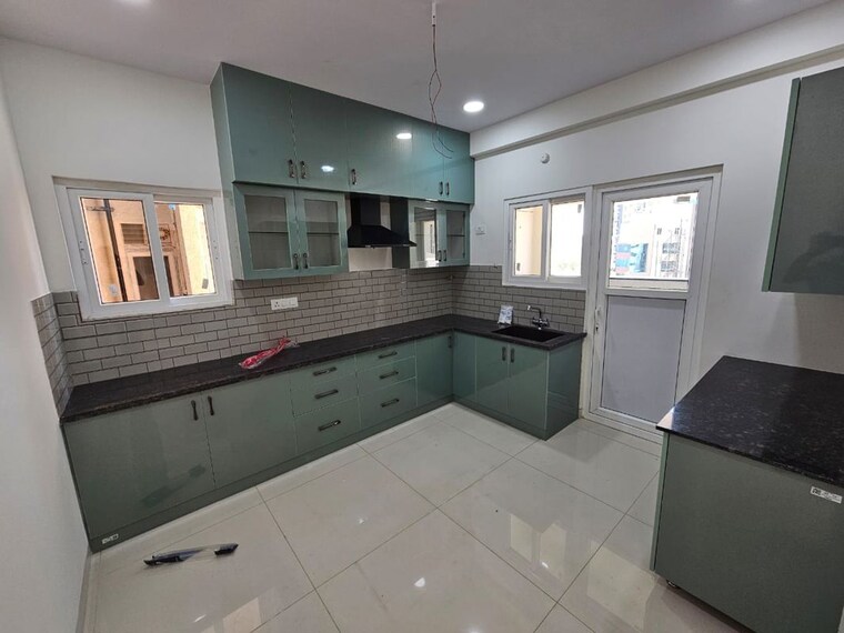 Kitchen, honer-aquantis 3 Bedroom 1965 Sq.Ft. Apartment In Gopanpally Hyderabad 10608459