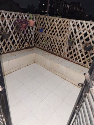 Balcony in 3 BHK Apartment at Flower Valley Apartment, Wanowrie – for Rent