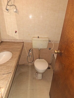 Bathroom in 3 BHK Apartment at Flower Valley Apartment, Wanowrie – for Rent
