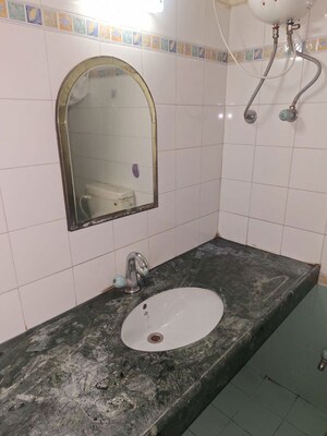 Bathroom in 3 BHK Apartment at Flower Valley Apartment, Wanowrie – for Rent