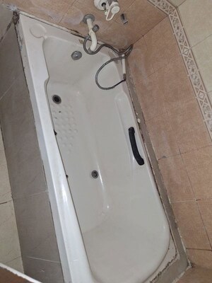 Bathroom in 3 BHK Apartment at Flower Valley Apartment, Wanowrie – for Rent